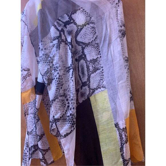 Scarf Shaw Shear Multi Color - Picture 3 of 4